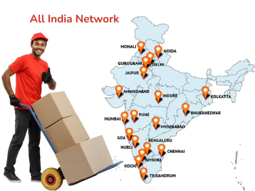 Surya Packers and Movers Ahmedabad Network